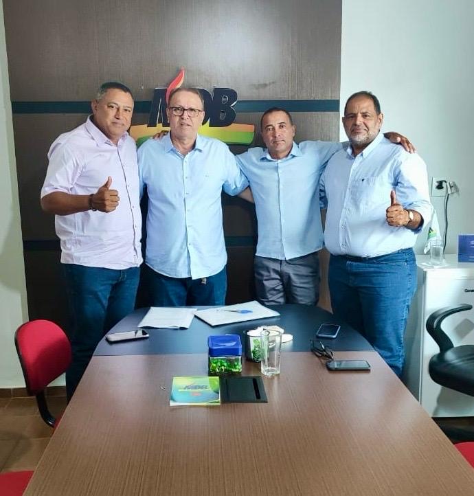 Eleições em Aurora MDB hipoteca apoio à pré candidatura de Edson Neiva