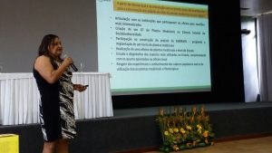 Francisca Marta Barbosa - Evento de plantas medicinais - BSB - foto Dilciane Barbosa