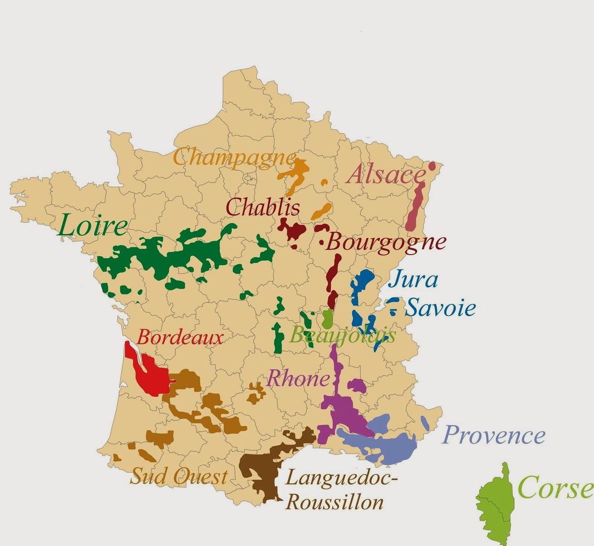 Regiões vinícolas Francesas