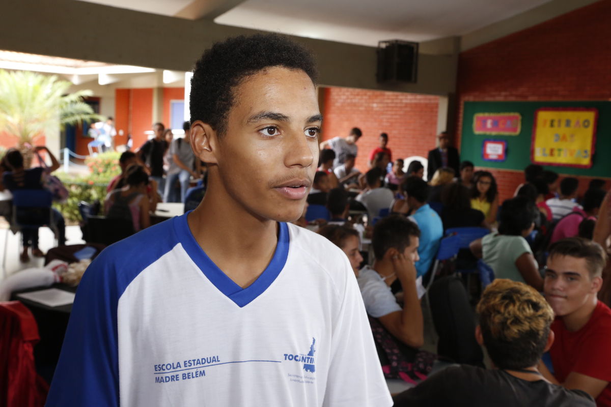 Eric Soares Santos, 1ª série, Escola Estadual Madre Belém