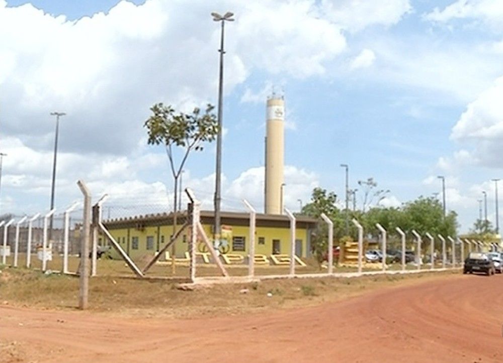 Presídio Barra da Grota, em Araguaína (Foto: Reprodução/TV Anhanguera)