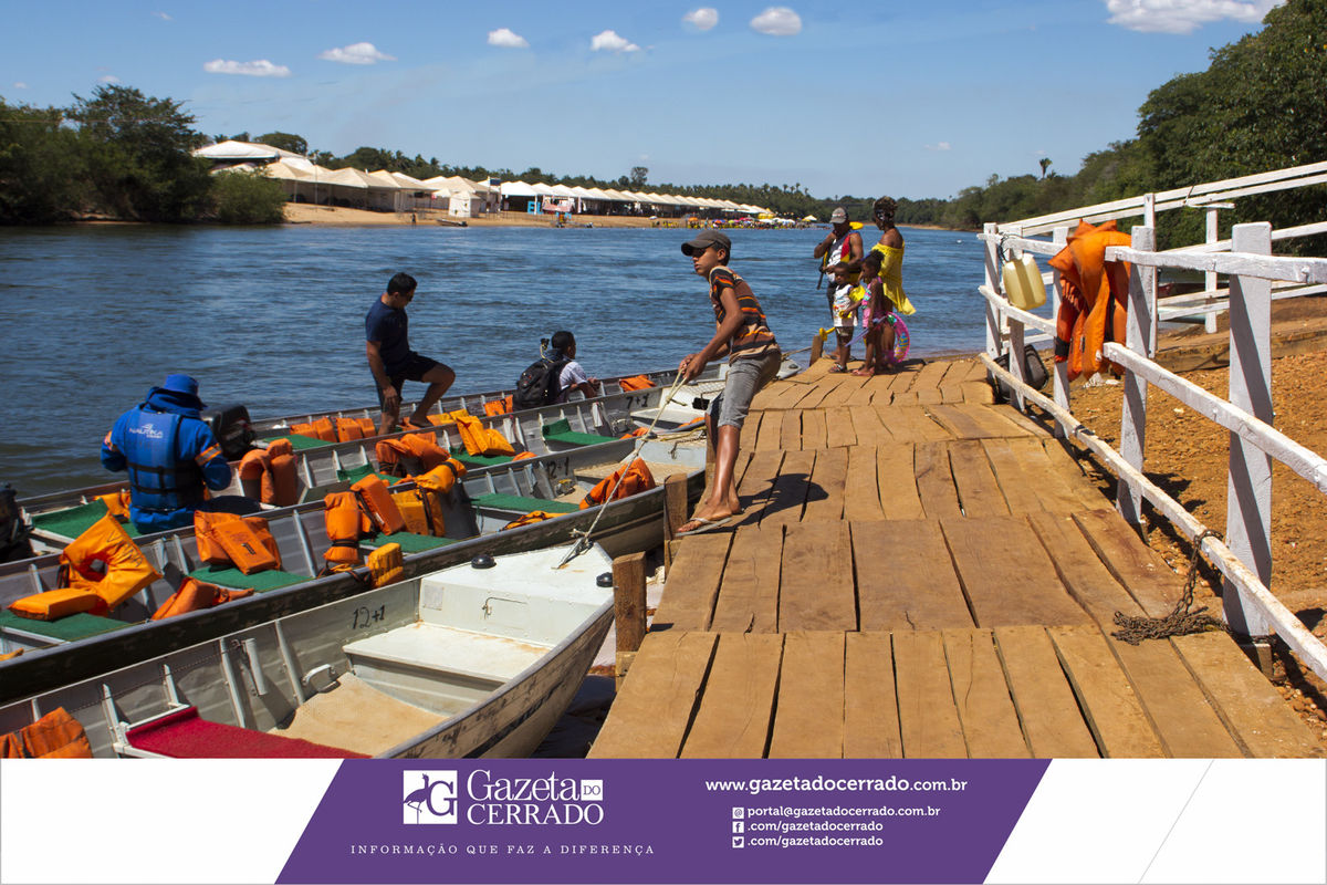 Praia do Rio Sono - Pedro Afonso - Temporada de Praia 2017 - Tocantins - Brasil - Gazeta do Cerrado - Foto by Marco Aurélio Jacob