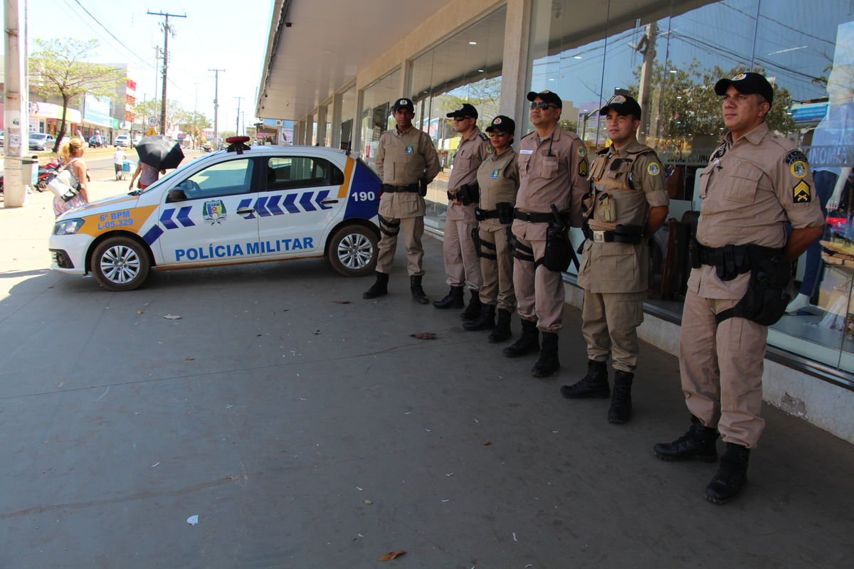 Policiamento reforçado na avenida Tocantins