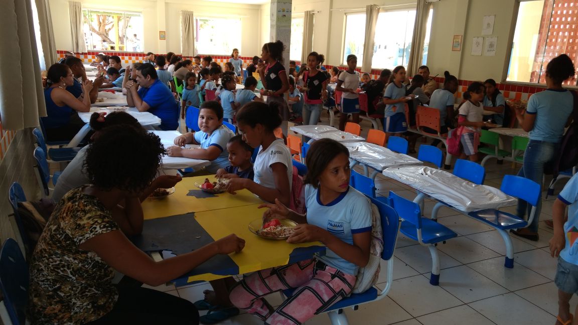 Refeitorio da Escola do Campo Sueli Reche em Taquaruçu (1)