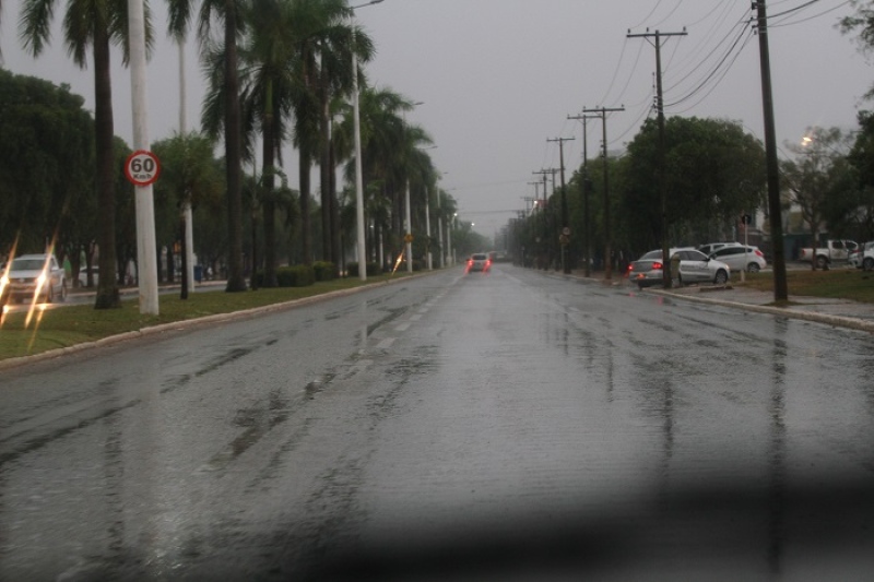 Chuva em Palmas - Foto - Divulgação