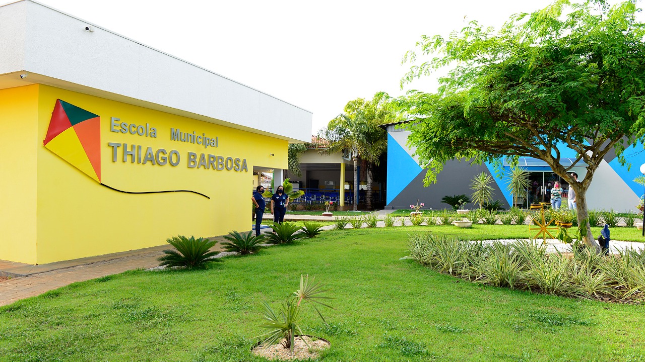 Escola Municipal Thiago Barbosa -Foto - Lia Mara/Prefeitura de Palmas