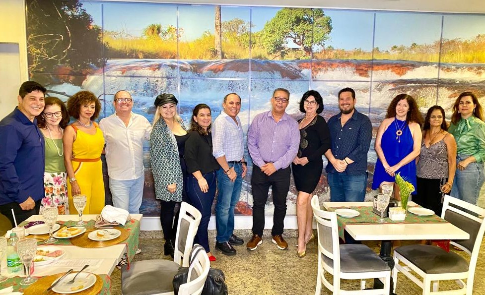 Jantar no Girassol Plaza reuniu comunicadores de turismo, empresários e o gestor da Agência de Turismo de Palmas_ Foto Flávio Cavalera
