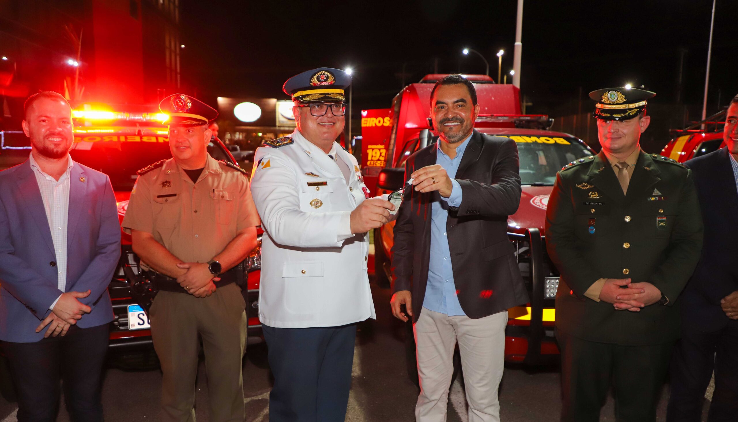 Além de entregar equipamentos, governador Wanderlei Barbosa autorizou o chamamento de mais 20 pessoas do cadastro de reserva - Foto - Adilvan Nogueira