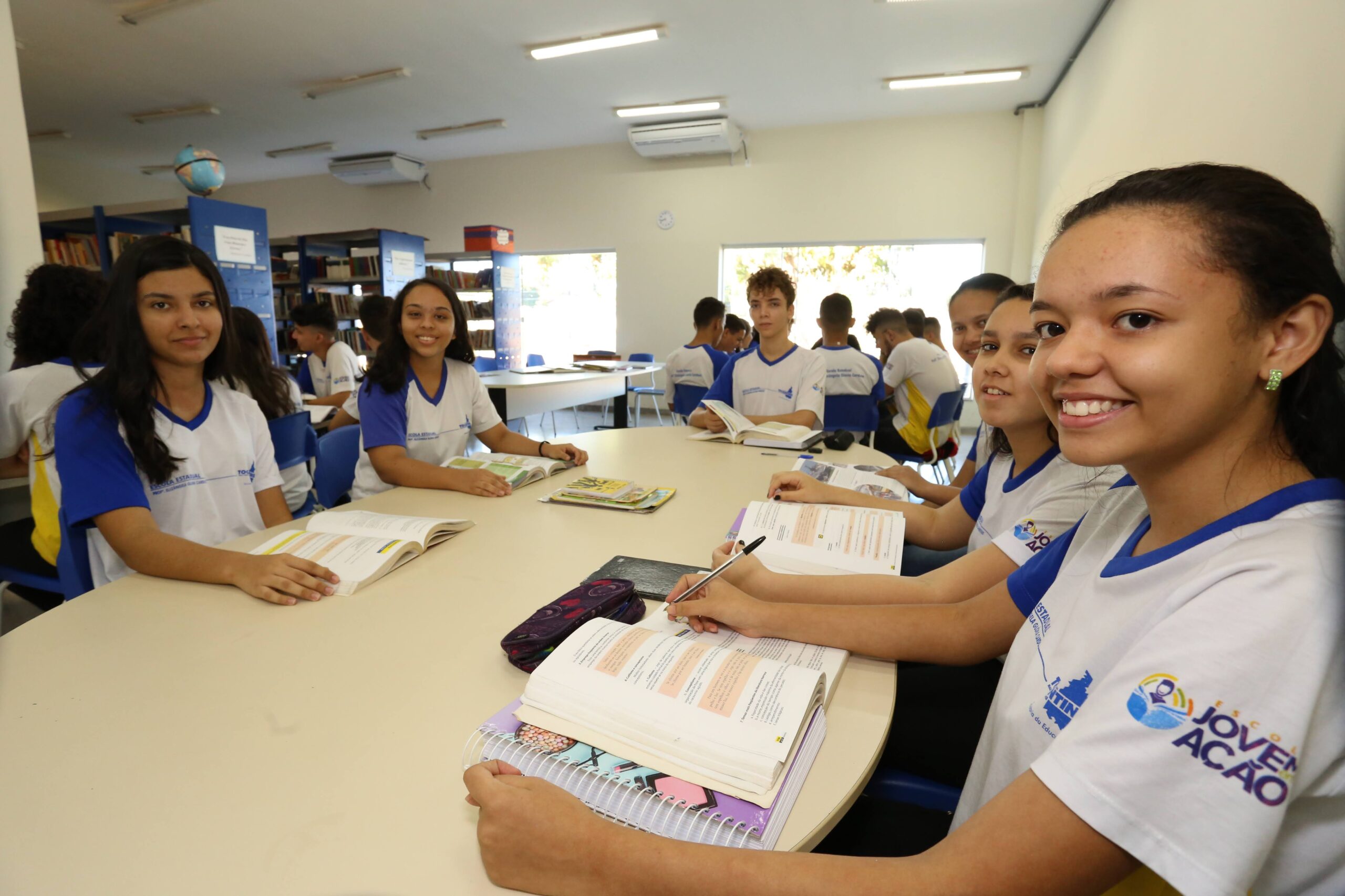 Alunos da rede estadual de ensino - Foto - Mari Rios/Governo do Tocantins