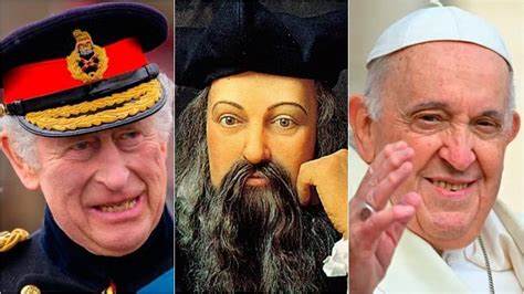 Rei Charles III, Nostradmus e Papa Francisco - Foto Getty Images