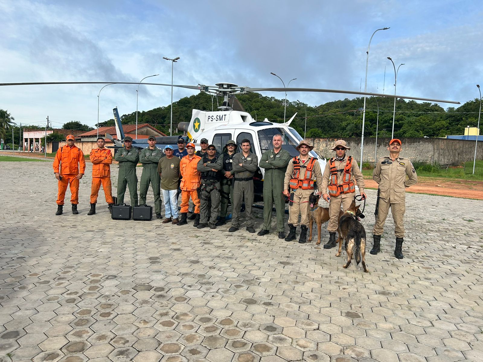 Equipe recebeu apoio Ciopaer do Mato Grosso - Foto - Divulgação