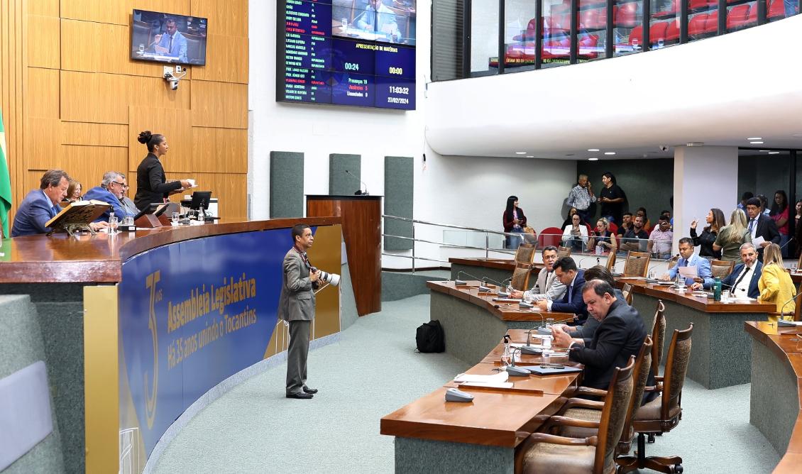 Plenário da Assembleia Legislativa do Tocantins - Foto - Isis Oliveira/Aleto
