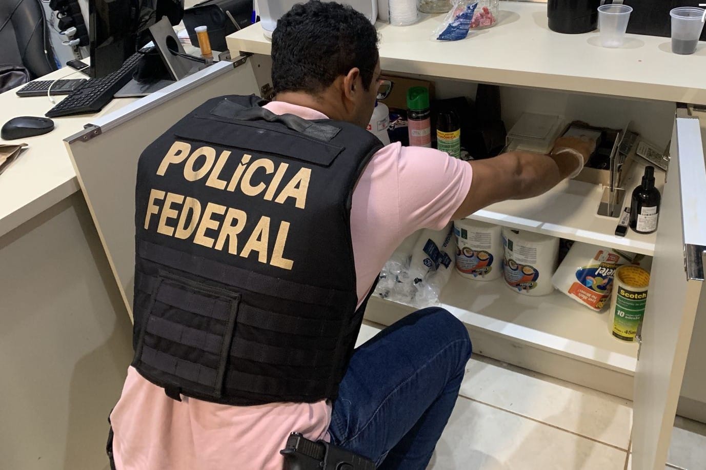 Prisão aconteceu em Palmas nesta semana - Foto - Polícia Federal