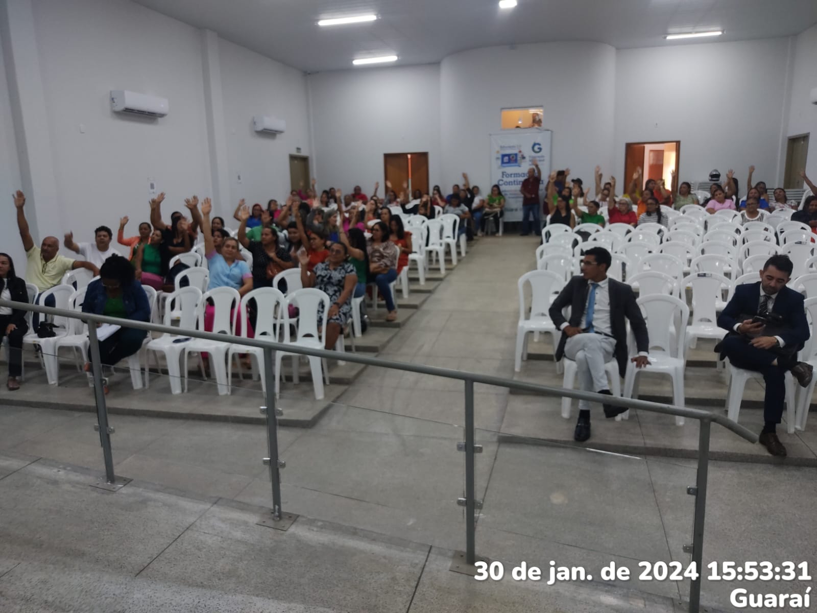 Profissionais da Educação de Guaraí - Foto - Sintet