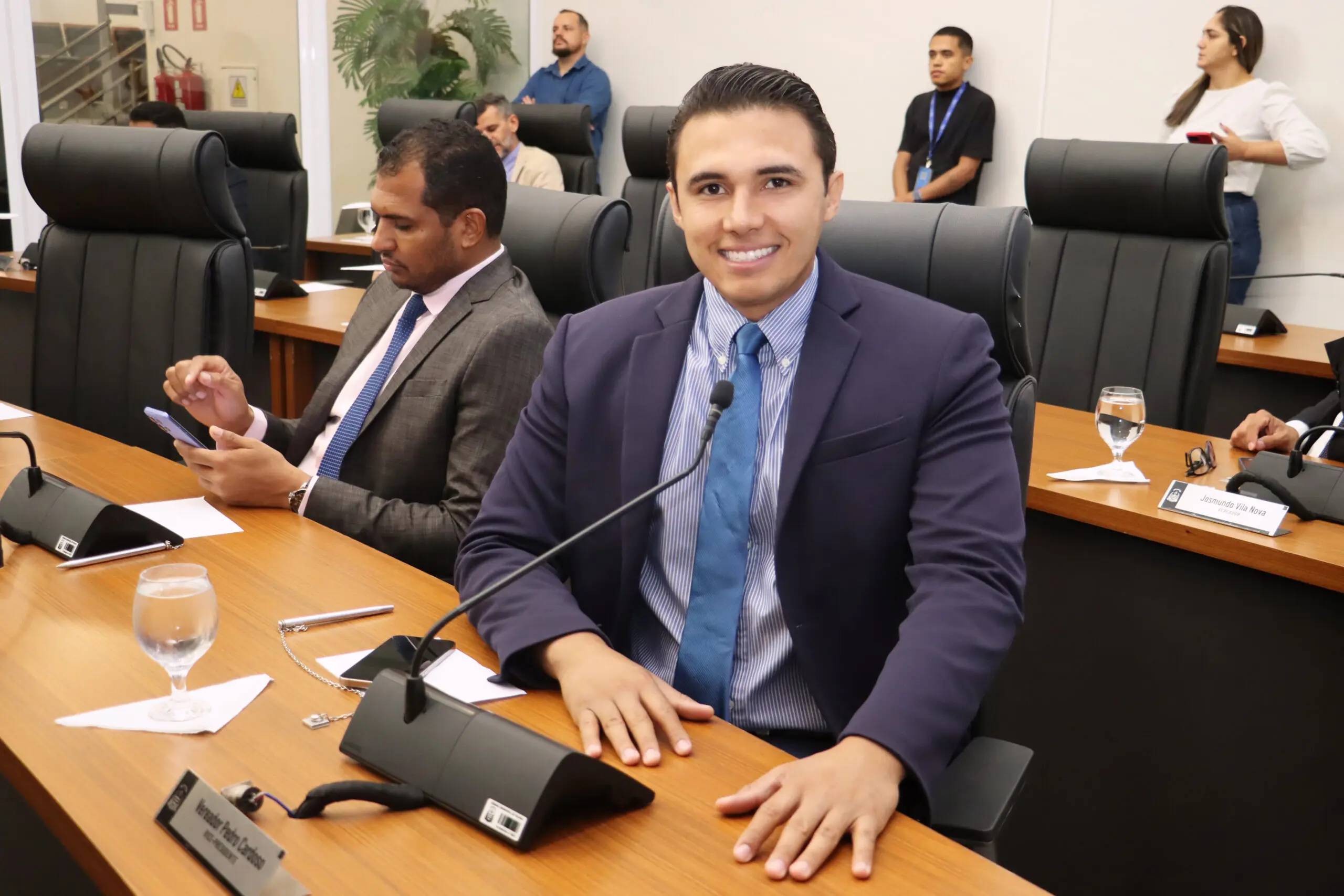 Pós-eleições: Na Câmara, Pedro Cardoso agradece a Wanderlei, Senadores e lideranças políticas e externa sentimento de gratidão