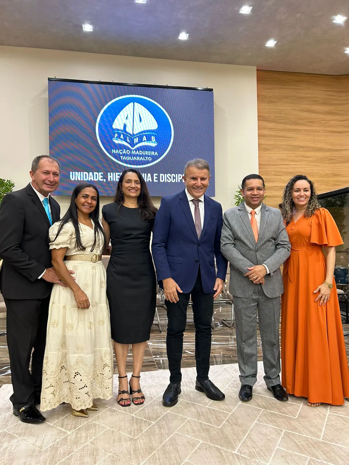 Na Assembleia de Deus, Eduardo Siqueira e Polyanna agradecem à população e pregam união: “Palmas venceu, não há derrotados”