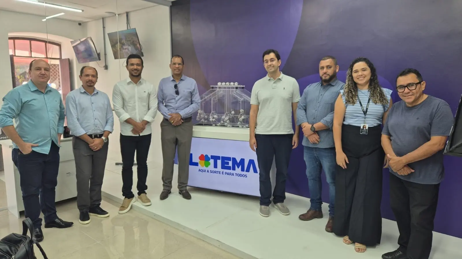 Comitiva do Tocantins visita Loteria do Maranhão visando implantar projeto próprio em 2025 Comitiva do Tocantins visita Loteria do Maranhão visando implantar projeto próprio em 2025