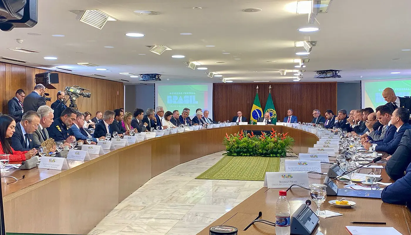 Em Brasília, Tocantins participa de reunião para discutir PEC da Segurança Publica