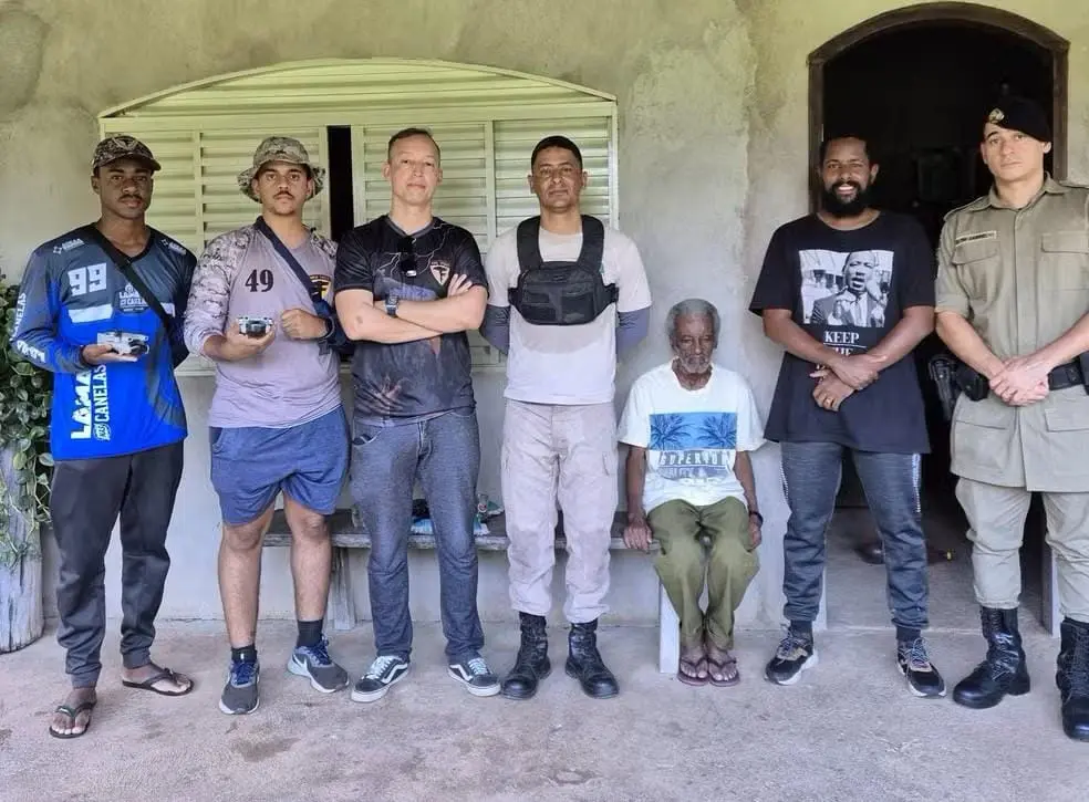 Idoso de 78 anos é encontrado após ficar perdido por quase 24 horas na mata