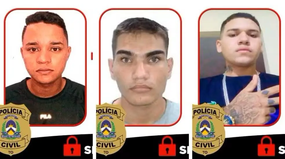 Suspeitos de assassinar jovem com tiros em boate de Palmas têm fotos divulgadas pela polícia