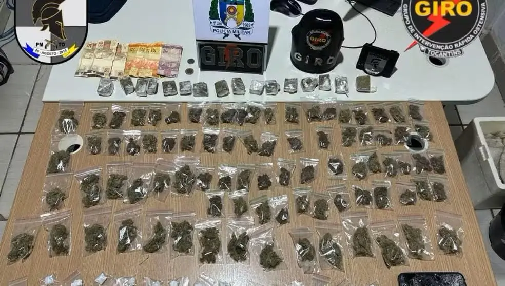 Adolescente é apreendido com caixa térmica vendendo drogas em praia de Palmas