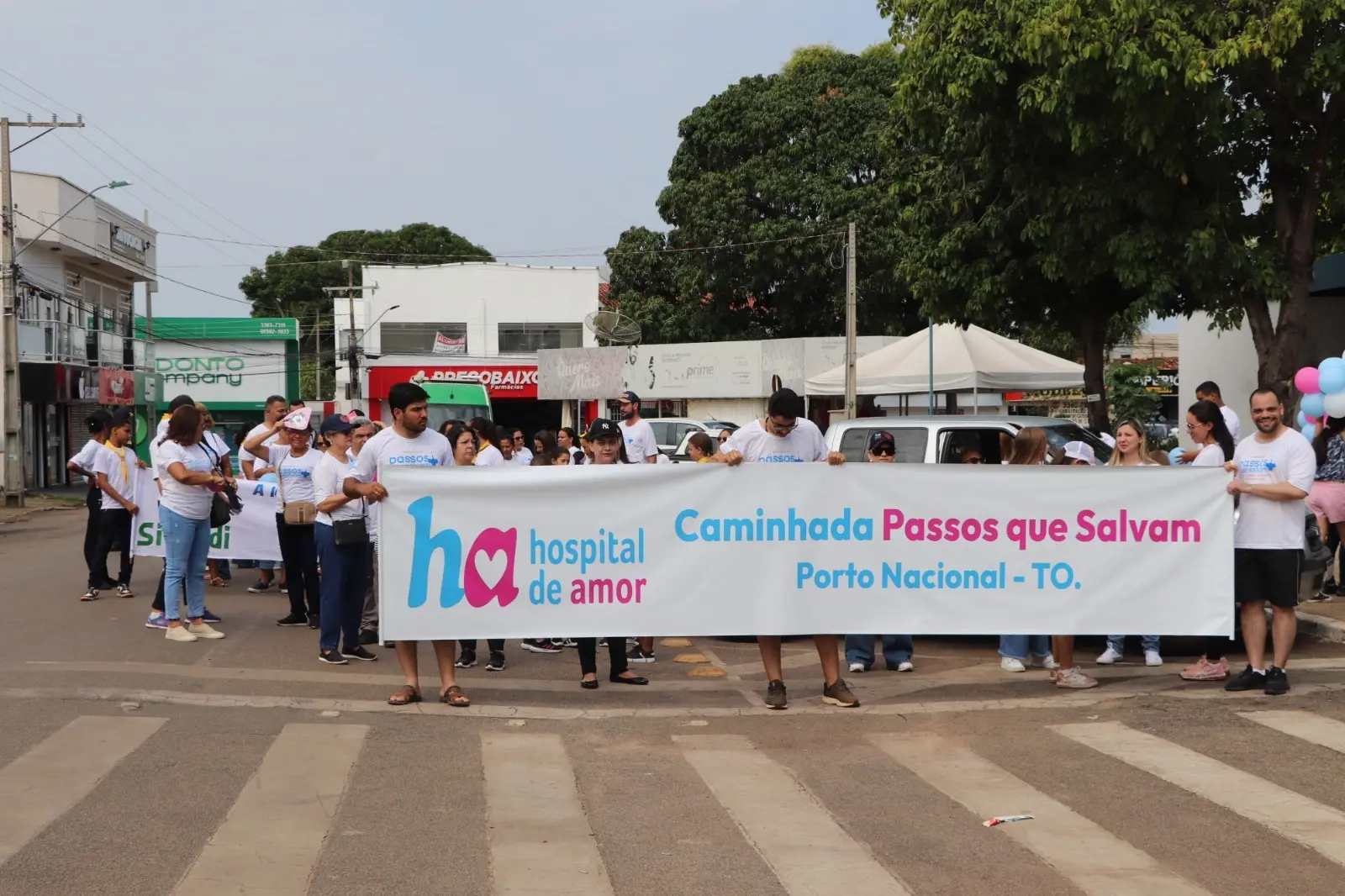 Passos de Esperança: Caminhada do Hospital de Amor e a luta contra o câncer infantojuvenil chega a Porto Nacional