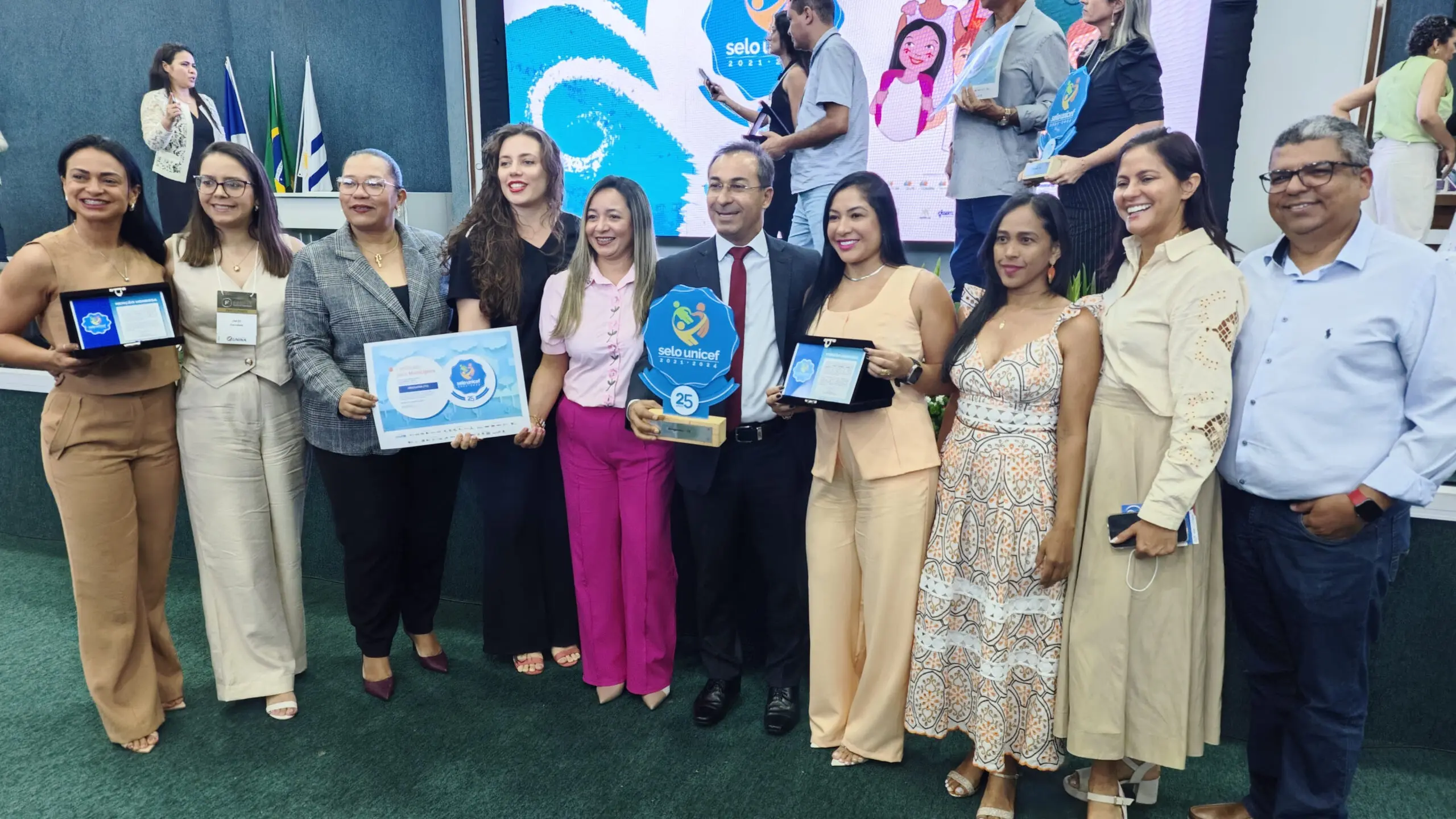 Reconhecimento: Wagner e equipe recebem Selo UNICEF pelos avanços nos cuidados com as crianças e adolescentes de Araguaína