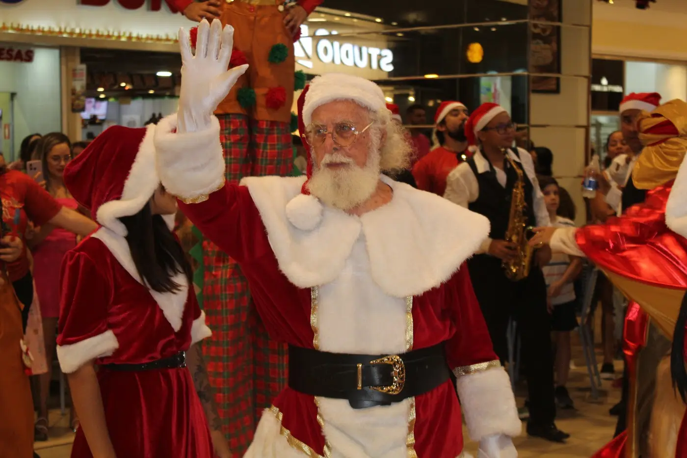 Com carreata e inauguração de decoração, Papai Noel chegará em shopping da capital dia 9