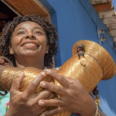 A obra intitulada &ldquo;A Dignidade no Tran&ccedil;ado&rdquo; conquistou o 1&ordm; lugar na categoria Pessoas do Concurso Nacional de Fotografia em Indica&ccedil;&otilde;es Geogr&aacute;ficas &mdash; Foto: Emerson Silva/IGs
