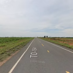 Rodovia TO-164, entre Bernardo Say&atilde;o e Arapoema &mdash; Foto: Reprodu&ccedil;&atilde;o/Google
