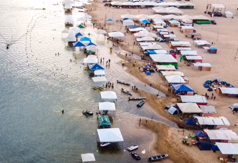 Praia da Raposa, em Tupiratins - Foto: Divulgação/Prefeitura de Tupiratins
Praia da Raposa, em Tupiratins - Foto: Divulgação/Prefeitura de Tupiratins
