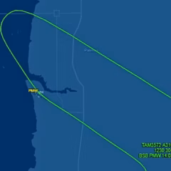Avi&atilde;o arremete durante aproxima&ccedil;&atilde;o em Palmas e pousa em seguran&ccedil;a ap&oacute;s nova tentativa