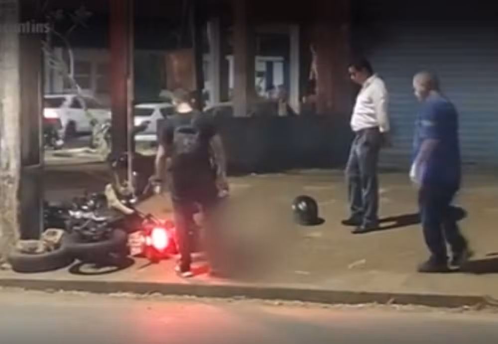 Ataque em via pública deixou homem morto na região sul de Palmas - Foto: Reprodução/TV Anhanguera
Ataque em via pública deixou homem morto na região sul de Palmas - Foto: Reprodução/TV Anhanguera