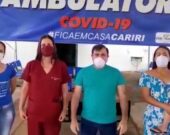 Cariri também proíbe comércio de bebidas; Prefeito e esposa recebem alta