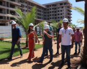 Em Luzimangues, obras do 1º resort de multipropriedade do Tocantins estão com 75% de execução; Prefeito: “vai fortalecer nosso turismo”