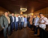 Em Palmas: Ministro de Lula almoça com Cínthia, Mantoan, Mourão, Laurez, Raul e dirigentes do PT em Palmas