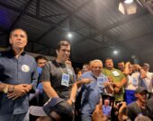 Prefeitos e deputados fazem discursos pedindo continuidade de Ronivon; Gaguim cita pesquisa, Ayres: “Não precisamos falar do adversário porque nosso trabalho fala por si”; Veja o que cada um disse!