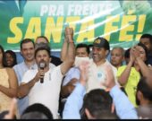 Eleições em Santa Fé: Com presença e palavras de apoio de Wanderlei, Márcio Capivara é lançado candidato em dobradinha do Republicanos e PP