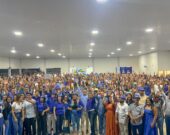 Adepto do azul, Kasarin vira oficialmente candidato á reeleição ao lado de Dorinha, Gaguim, Vanda e Ayres; Deputada: “melhor prefeito que a cidade já viu”*