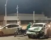 Motorista embriagado colide com três veículos em Palmas