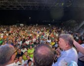 1º discurso após eleito: Eduardo prega diálogo, anuncia bolsa de R$ 1,2 mil para mães de neurodivergentes e faz aceno político: “Vamos precisar de todos, Não tenho inimigos nem adversários”