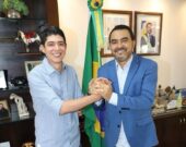 Prefeito reeleito Celso é recebido no Palácio em gesto de aproximação com Wanderlei: “o compromisso é trabalhar pelo povo de Paraíso”