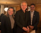 Em Davos, comitiva do Tocantins participa de reunião com Tony Blair; Claudia Lelis destaca compromisso com a sustentabilidade